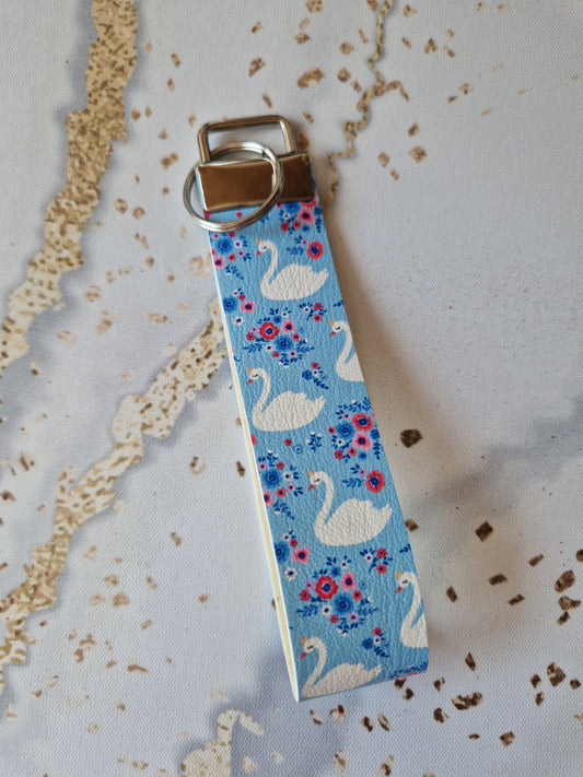 Swan Wristlet - Keyring